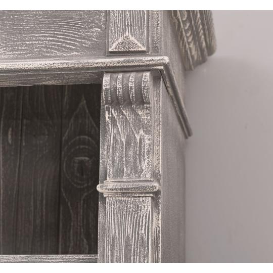 szurke fa vintage konyvszekreny polcos butor egyedi fekete country mediterran klasszikus country rusztikus iroda tomorfa vintage nappali konyvszekreny egyedi butor gyartas lameridiana lakberendezes.jpg